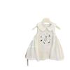 [Círculo de Estrellas Infantiles] ¡Alice! Vestido Bordado de Manga Sisa con Pedal para Bebé Niña Estilo Francés Ropa para Niña Falda con Solapa