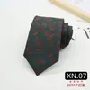 Corbata para Hombre de Vestir Estilo Coreano Británica Negocios Retro 8CM Flor Rota a Mano Estudiante Trabajo Oficina Vestido Profesional Moda