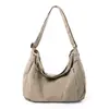 Bolso de Lona Lavada Vintage para Mujer 2026 Nueva Moda Bolso Cruzado Juvenil Bolso de Hombro Artístico Bolso Cruzado para Estudiante