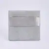 Nueva Bolsa Simple de Felpa de Doble Cara con Tapa abatible para Guardar Aretes y Collares, Bolsa de Terciopelo Antiarañazos para Joyería