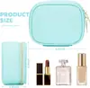 Estuche de Maquillaje Impermeable de Cuero PU Personalizado, Estuche de Maquillaje Compacto Impermeable para Maquilladores, Estuche de Maquillaje Conveniente con Espejo y Luz
