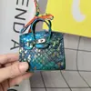 Colgante de Bolsa de Platino Nuevo Transfronterizo Colgante Creativo de Moda para Coche Mini Bolsa Pequeña para Auriculares Bluetooth