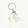 Venta Directa de Fábrica Llavero de Concha Degradada Colgante Creativo Luminoso Estilo Océano Encanto para Bolso de Niña Estilo Pareja