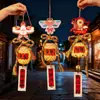 Año de la Oveja 2027 Decoraciones para el Festival de los Faroles Linterna de Bambú Creativa Adornos Colgantes Hechos a Mano DIY Decoraciones Colgantes para la Atmósfera de Año Nuevo Venta al por Mayor