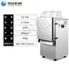 Xuzhong Máquina Cortadora en Cubos Totalmente Automática Multifuncional para Verduras y Frutas, Máquina Ralladora y Rebanadora, Cortador de Verduras Comercial para Comedores y Hoteles