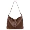 Bolso Tote Elegante de Gran Capacidad a la Moda para Mujer Otoño/Invierno 2026 Nuevo Versátil para la Escuela el Trabajo Bolso de Hombro Cruzado