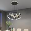 Iluminación led lámpara de comedor candelabro moderno simple nórdico lámpara de mesa de comedor Bar Bar Bar Personalidad lámpara de diseñador creativo
