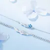 Pulseras de Pareja Nomeolvides para Hombres y Mujeres, Diseño de Nicho, Token de Amor, Pulsera de Moda Versátil, Regalo para Novia