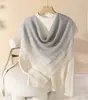 Bufanda de Lana para Mujer, 100% Lana Pura, Nuevo Modelo Primavera/Verano, Hilo 200, Tejido Fino, Bufanda Delgada para el Cuello