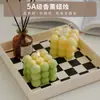 Vela Cubo Mágico Lembrança Presente Vela Artesanal Criativa Nicho Fragrância de Alta Qualidade Enfeites Velas Aromáticas Transfronteiriças