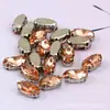 Venta al por mayor del fabricante Diamante de Garra Marquise Vidrio Cosido a Mano Diamante Agarrar Diamante DIY Accesorios de Boda Ropa Cuello Accesorios Decorativos