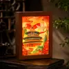 Materiales para Manualidades del Día Nacional, Team Building Cultural y Creativo, Pinturas Decorativas Luminosas DIY, Adornos de Escritorio, Actividades de Calentamiento con Temática Patriótica