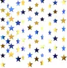Estrella Dorada Azul Dorada Plata Multicolor de Cinco Puntas Arte Latte Adornos Colgantes Cordel de Papel Accesorios para Fiesta Navideña Adornos Colgantes Decorativos