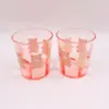 Novo Copo de Enxaguante Bucal Transparente Não Frágil para Crianças Desenho Animado Fofo Copo de Beber Viagem Portátil Copo de Escova de Dentes Atacado