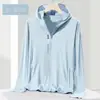 Jaqueta esportiva de pele nova para verão, ao ar livre, para mulheres, roupa com proteção solar, proteção UV, leve, estilo casal, jaqueta respirável para homens