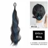 Peruca para Mulheres com Mechas, Aplique de Coque Auto-Amarrável para Aumentar o Volume, Acessório de Cabelo para Coque Baixo, Coque de Cabelo Estilo Antigo