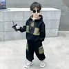 Ropa para Niños Ropa de Otoño para Niños Traje 2025 Nuevo Otoño Niños Pequeños y Medianos Sudadera Guapo para Niño Ropa Deportiva Estilo Primavera y Otoño