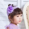 FD11 Faixa de cabelo estilo coreano para bebê Acessórios para cabelo Vermelho Rosa Branco Bege Roxo Chiffon Flor Faixa de cabelo Stingy Band Headwear