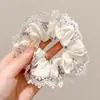 Colección de scrunchies de verano: versátiles ligas coreanas para el cabello, cuerdas para el cabello estilo universitario fresco, accesorios elásticos para el cabello, accesorios para la cabeza para mujeres