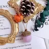Suministro Transfronterizo de Fieltro de Lana Piña Colgantes de Jardín de Infancia Decoración de Árbol de Navidad Joyería Accesorios Poke Fieltro Producto Terminado