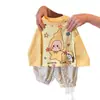 Conjunto Moderno de Dos Piezas para Niñas, Elegante Atuendo Nuevo de Otoño 2026, Moda de Manga Larga para Niñas Pequeñas