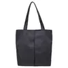 Bolso Casual Ligero Simple de un Hombro Gran Capacidad Bolso de Mano Japonés para el Trabajo Bolso de Tela Artístico Versátil Bolso Tote de Moda para Mujer