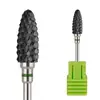 Nova Cabeça de Moagem Cerâmica para Nail Art de Milho Descarregamento de Alongamento Lixa para Superfície de Alongamento Ferramenta de Nail Art para Cutícula Broca