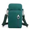 Bolsa para Teléfono Móvil para Mujer, Bolso Cruzado, Nuevo Estilo Coreano 2026 Versátil Mini Pequeño Bolso, Porta Teléfono, Billetera para Monedas para Colgar del Cuello, Vertical