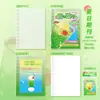 Cuaderno de Liberación Doble Cara con Espiral Yuxian M5, Cuaderno Antiguo Manuscrito, Cuaderno Portátil para Estudiantes, Cuaderno de Almacenamiento de Cinta Adhesiva