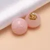 Botones de resina con patrón de imitación de jade en forma de hongo para abrigos y cárdigans, botones decorativos vintage para cheongsams y ropa tradicional china, botones de pie alto para coser a mano