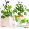 Treliça Criativa de Folha para Trepadeira Amazon Suporte de Jardinagem Transfronteiriço Poste Suporte para Plantas em Vasos Externas Estrutura para Trepadeira de Plantas