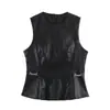 Z Estilo Europeu e Americano Transfronteiriço 2026 Nova Moda Elegante Atacado Feminino Colete Top 4387291 Saia 4387250