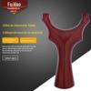 Tianba rinoceronte chifre Rosewood Flying Tiger arco de madeira liso couro estilingue fábrica vendas diretas Fuhao ciência e tecnologia Madeira Linyi Atacado
