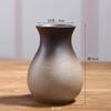 Férias Floridas Transfronteiriça Liso Vida Lenta Rústico Flor Pequena Vaso de Flores Cerâmica Estilo Japonês Ornaments de Mesa Hidropônicos Inserção de Flores