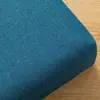 Almofada para Sofá Chaise Lounge de Madeira Maciça com Tecido, Almofada de Mola de Esponja de Alta Densidade 60D, Almofada Elástica Espessa para Encosto