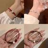 Luo Shen Fu Tu Serie de pinturas famosas estilo nacional Pulsera de cuentas rojas chinas nuevas diseño de nicho pulsera avanzada estilo antiguo
