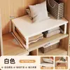 Armário Estante em Camadas Divisória de Compartimento de Armário Quarto de Dormir Interior Prateleira de Armazenamento do Armário Divisória de Sapateira Artefato de Armazenamento