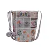 Bolso Mini Cubo de Verano de Alto Estilo Lindo para Mujer 2026 Nuevo Modelo Nuevo Estilo Chino Bordado Bolso Cruzado para Teléfono