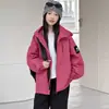 Abrigo de Otoño para Niñas 2026 Nueva Chaqueta de Moda para Niños Mayores, Cortavientos con Capucha para Primavera y Otoño, Chaqueta de Moda
