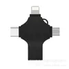 Memoria USB para teléfono móvil, memoria USB 4 en 1 de gran capacidad, 1TB 2TB, adecuada para Android y Apple, memoria USB para expansión, exclusivamente para suministro transfronterizo