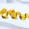 Venta al por mayor 10 mm diamante de cristal fábrica Pujiang stock 1 cm multicolor vidrio diamante de simulación broca para uñas