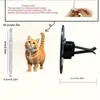 Lindo Clip de Perfume para Ventilación de Coche de Gato Gatito Acrílico Decoración de Coche Accesorio de Interior Adorno de Fragancia