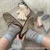 ¡Esto, esto, esto es demasiado coreano! ¡Usa este grupo de buen Han en otoño e invierno! Departamento coreano ambiente frío lleno de calcetines mujeres gruesos