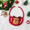 Explosões transfronteiriças chapéu de animal de estimação de Natal roupas de gato suprimentos de inverno em estoque babador de cachorro por atacado toalha de saliva