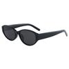 Nuevas Gafas de Sol Polarizadas Retro TR90 para Mujer, Moda Popular en Internet, Lisas, para Fotos Callejeras, de Montura Grande que Muestran el Rostro Pequeño