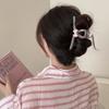 Chica Té Dulce ~ 2023 Nuevo Grande Pinza de Agarre Tocado Pinza para el Cabello para Mujer Parte Posterior de la Cabeza Pinza de Tiburón de Alta Gama