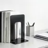 Estante de mesa quadrada, espessa e ampliada para estudantes para guardar livros, suporte de metal para livros de grande capacidade para biblioteca escolar