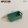 Cesta de Almacenamiento de Escritorio Cesta de Almacenamiento Doméstica para Desorden Caja de Almacenamiento para Clasificación de Alimentos de Cocina Caja de Almacenamiento de Plástico Dormitorio