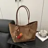Bolsa de Gran Capacidad, Bolso Casual para Debajo del Brazo, Nuevo Estilo 2025, Bolso de Hombro para Compras Simple y Versátil, Bolso Tote para el Trabajo y los Viajes Diarios