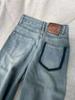 Jeans Cálidos de Cintura Alta con Forro Polar Azul Claro para Mujer Invierno 2024 Cintura Alta Adelgazantes Contraste Pantalones de Pierna Recta